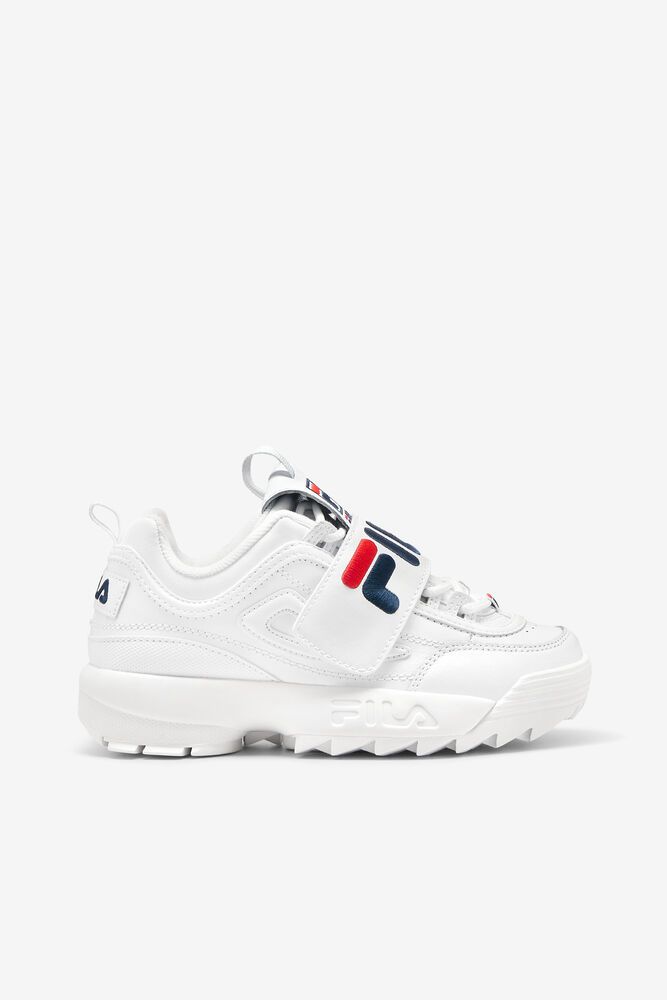 Fila Sneakers Dame Hvite Disruptor 2 Applique 280469-TZR